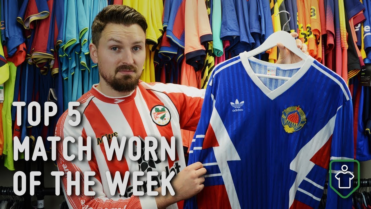Classic Football Shirts: This Week's Top 5 Match Worn Feat. Yugoslavia 1990