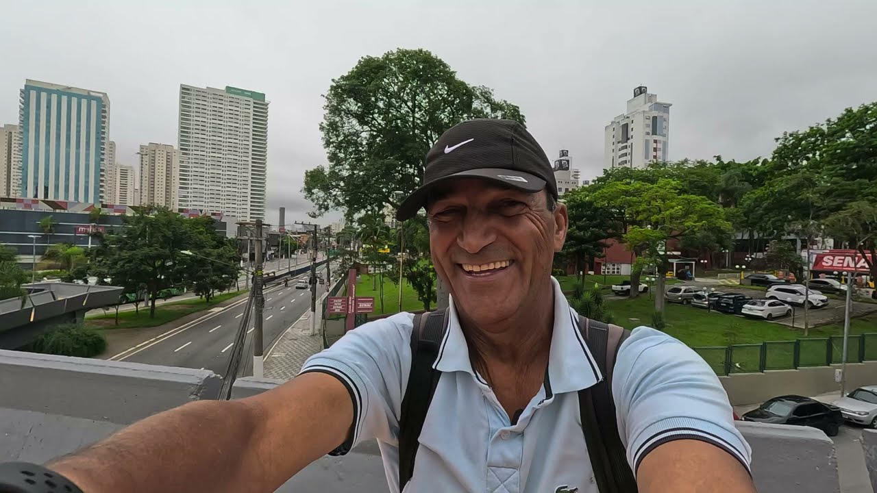 Como é o Centro da cidade e Rua Jurubatuba da Cidade de São Bernardo do Campo São Paulo Brasil 4k