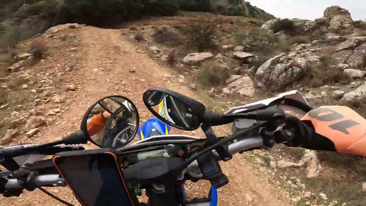 Subida al cerro. Husaberg FE450 ´14