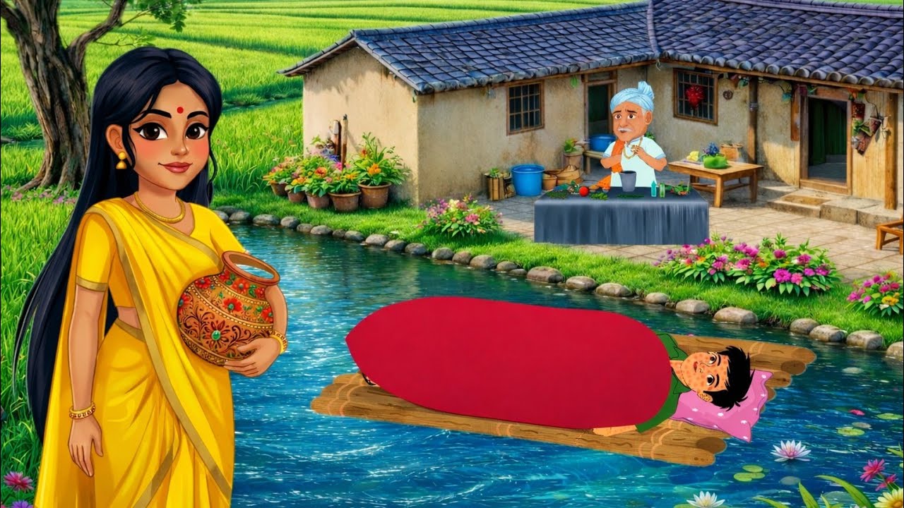 ভাগ্যের ভেলা: ভেসে আসা কুষ্ঠ রোগীর গল্প | Bengali Fairy Tales | Bangla Cartoon | Rupkothar Golpo