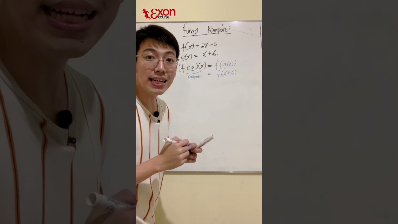 BELAJAR CEPAT FUNGSI KOMPOSISI #shorts #matematika #komposisi