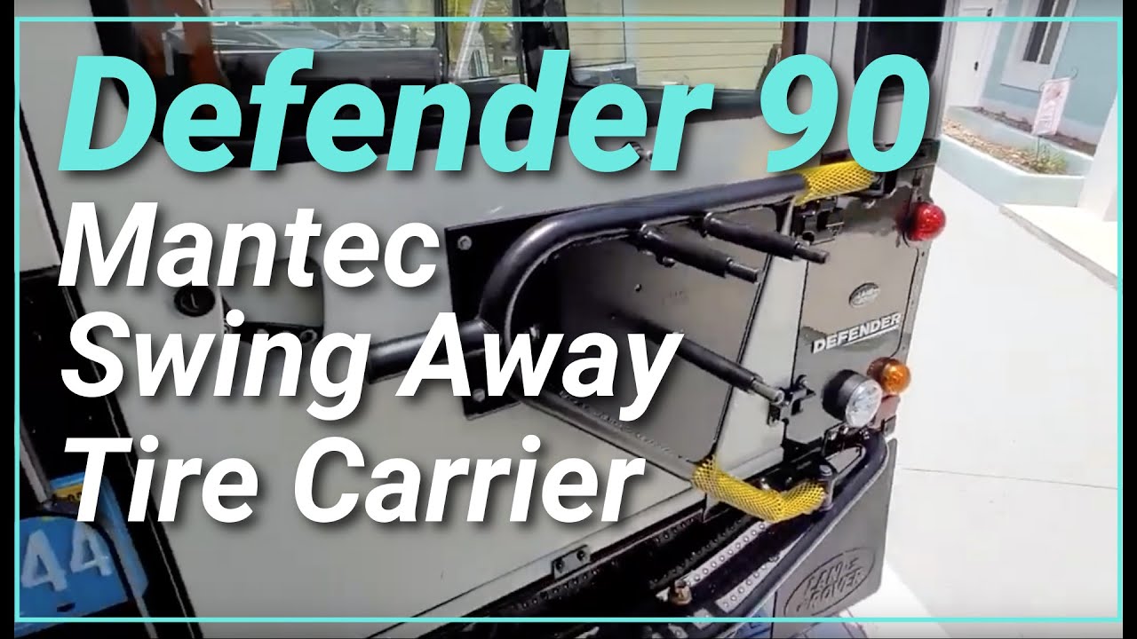 Land Rover Defender Mantec Tire Carrier