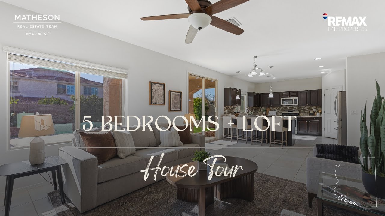 Spacious 5 Bedroom Phoenix Home with Loft & Covered Patio