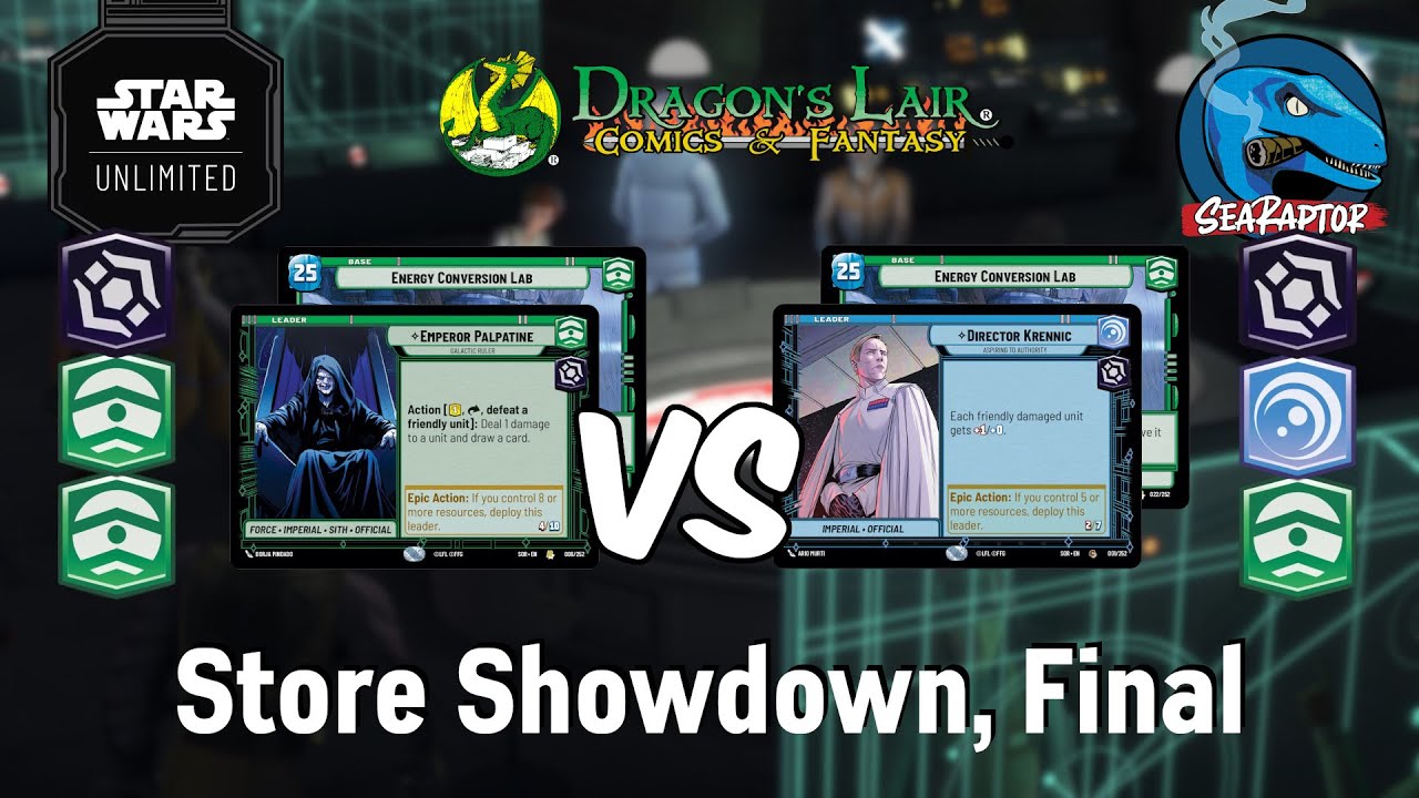 Star Wars Unlimited - Showdown at Dragon's Lair, Finals - Palpatine Command vs. Krennic Command