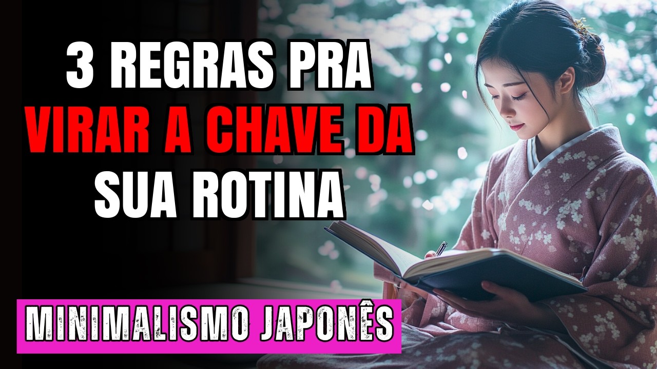 3 Regras Simples Que ORGANIZARAM Minha Vida em 30 Dias (MINIMALISMO JAPONÊS)