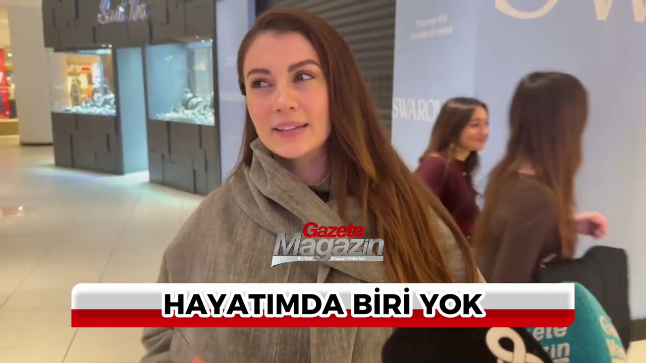 Burcu Özberk, Aşk sorularına yanıt verdi “ Kalbim açık, hayatımda kimse yok”
