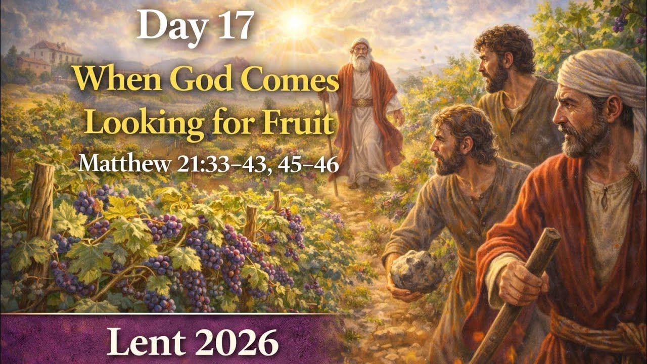 When God Comes Looking for Fruit… What Will He Find? | Day 17 Daniel Fast (Matthew 21:33-43,45-46)