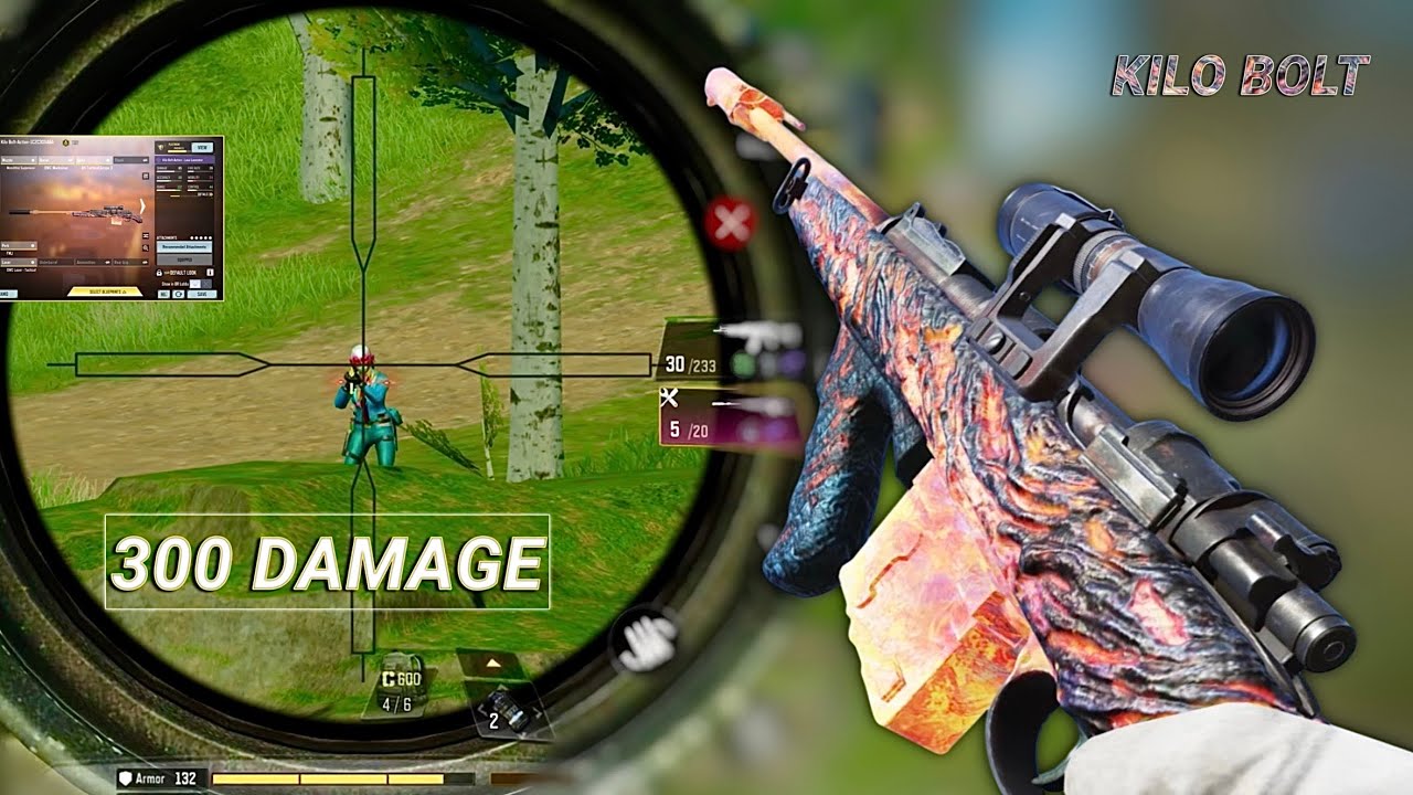 THE 1- SHOT KILO BOLT GUNSMITH INSANE!! | BEST KILO BOLT GUNSMITH CODM BR | CODM BR GAMEPLAY 