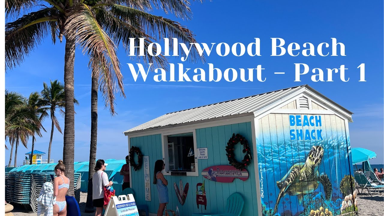 Exploring Hollywood Beach: A Florida Gem for All Ages | Hollywood Beach WalkAbout  Part 1