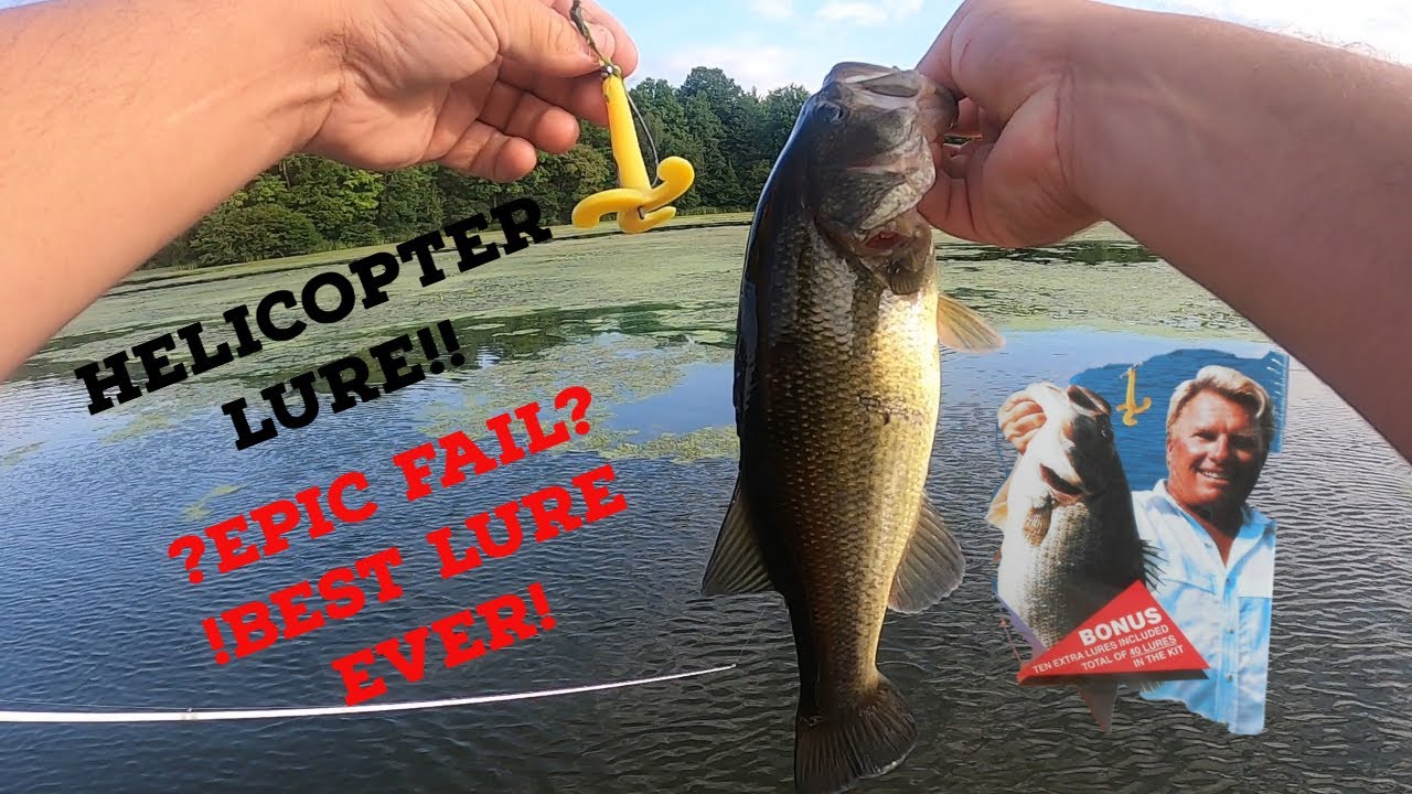 !Roland Martin Helicopter Lure!...!?Epic fail or best lure ever?!