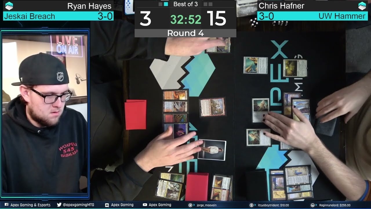 Jeskai Breach vs UW Hammer | $2000 Modern 2-Slot RCQ | Round 4