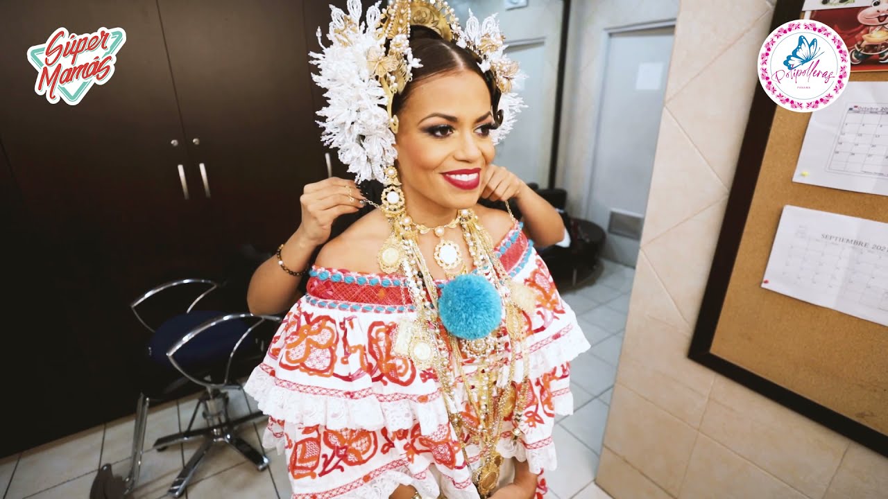 Pollera Paname&ntilde;a - C&oacute;mo colocarla