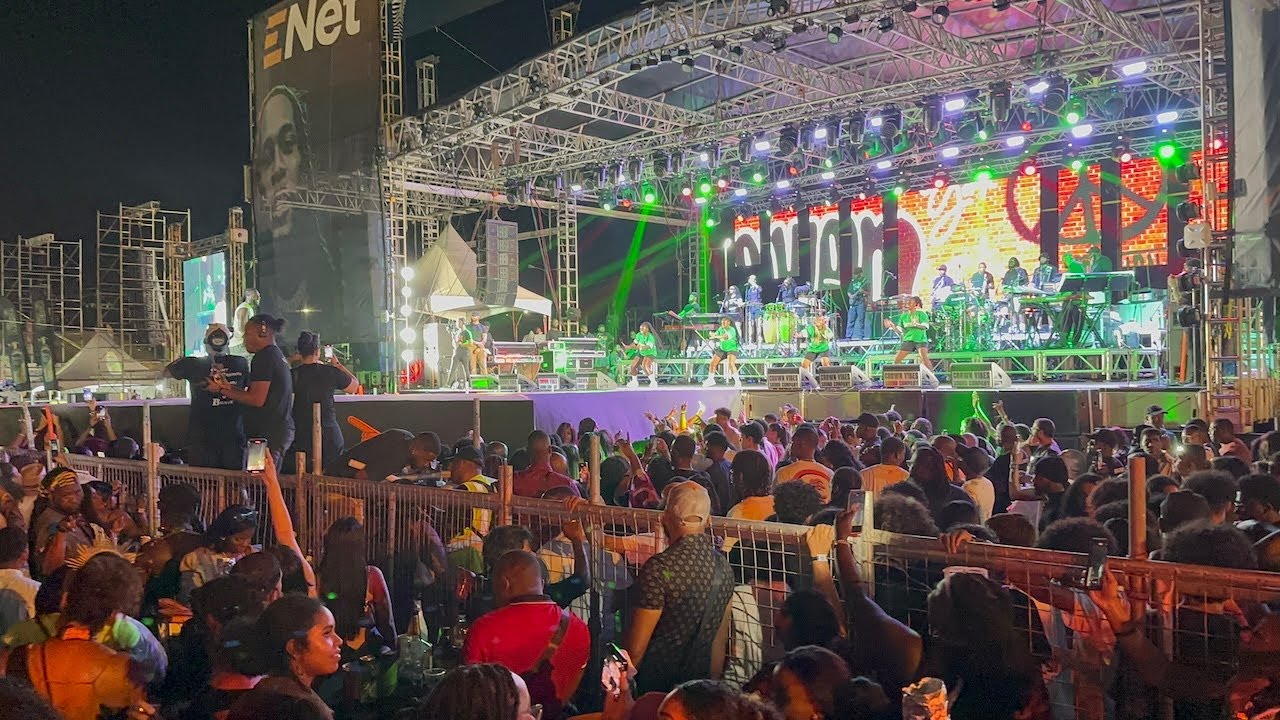 BURNA BOY LIVE PERFORMANCE IN GUYANA  (UNFORGETTTABLE CONCERRT 2024)