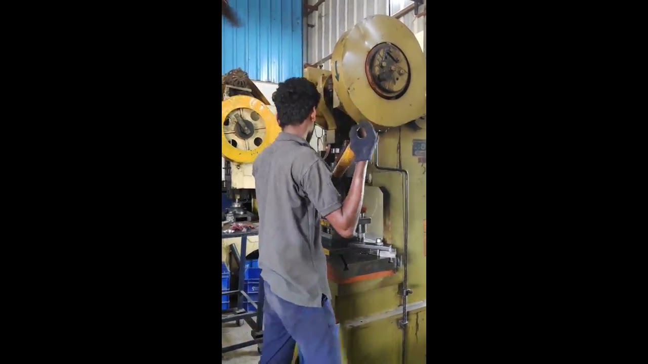 Power press machine dai setting 👍