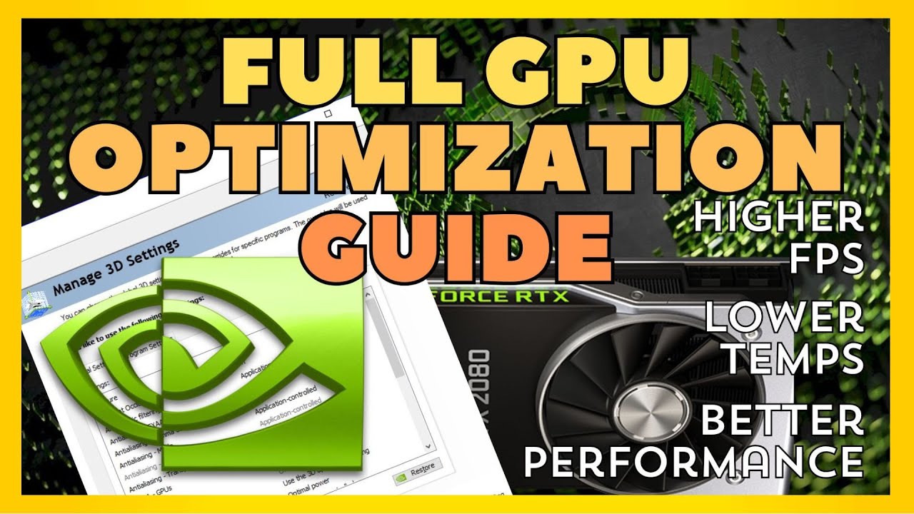 Full GPU Optimization | Boost FPS & Improve Stability in games!!! #gtx1650 #nvidia #gaming