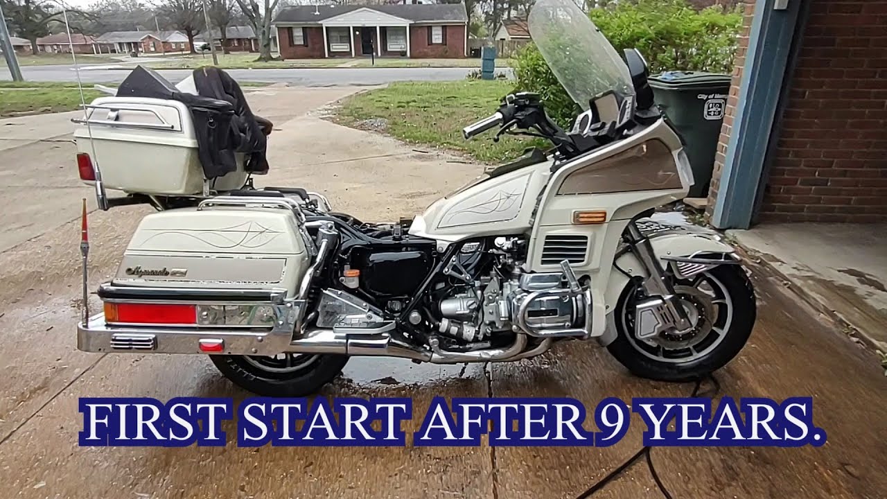 1986 Honda Goldwing GL1200 SE-I. First start. Will it run. Pt.2 Ep.550 #willitrun #firststart