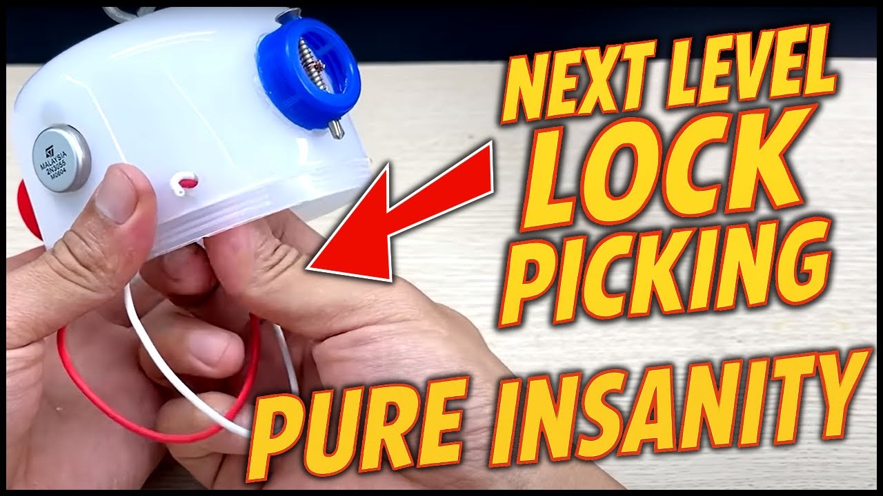 Most Insane Lock Picking Video EVER?