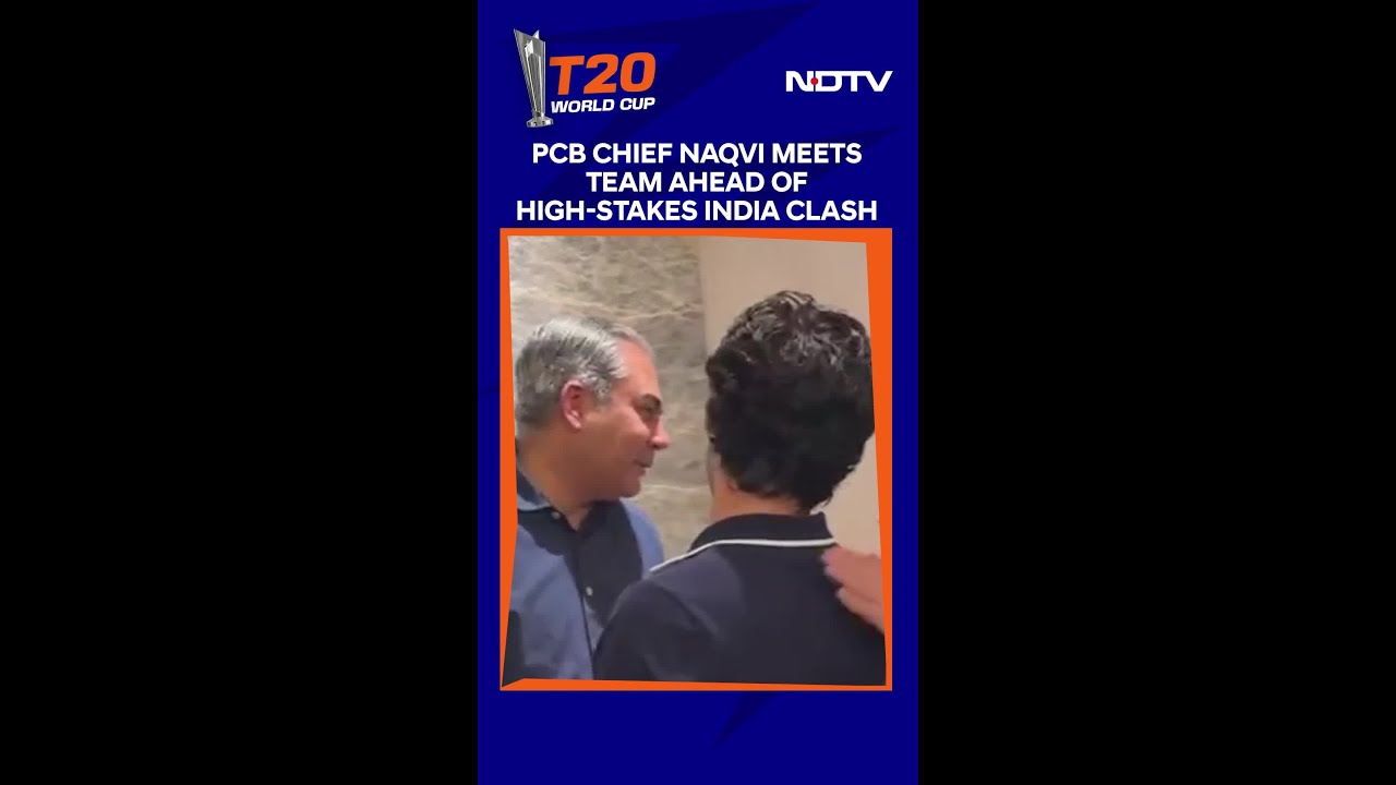 Pakistan Cricket Board Chairman Mohsin Naqvi Meets Team Ahead Of India Clash In Colombo