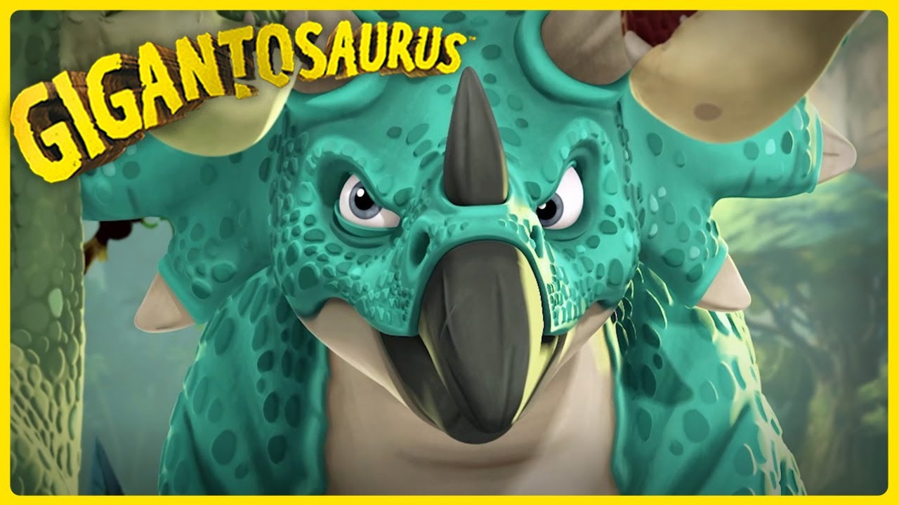 Трей становится художником! 🎨🦖|Giganto| Мультфильмы для детей