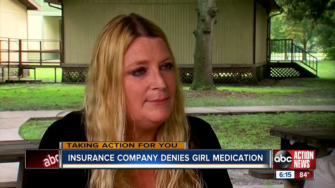 Insurance company denies girl's medication