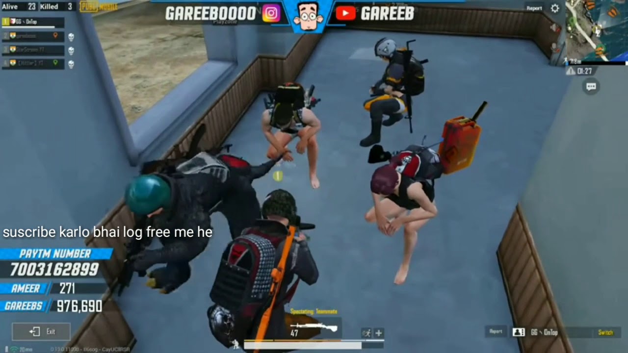 GAREEBOO VS hacker/amajing fight with haker