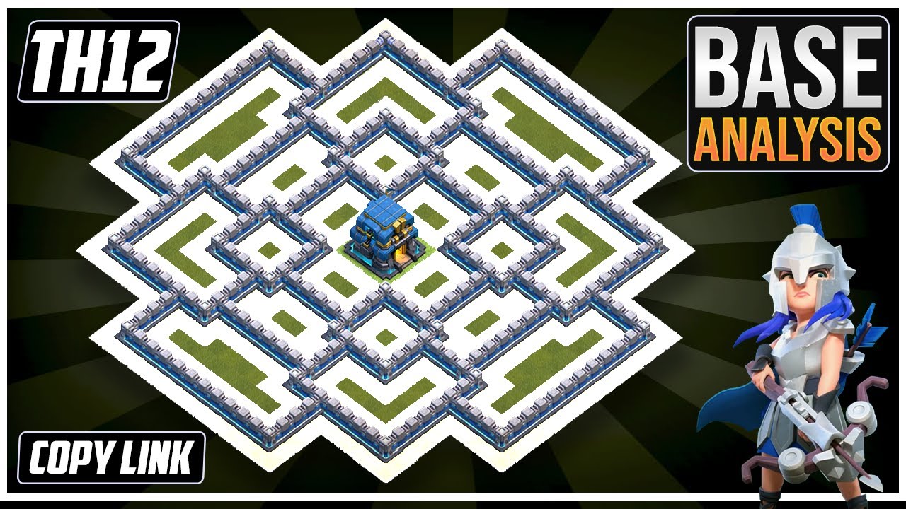 ЛЕГЕНДАРНАЯ ГИБРИДНАЯ/ТРОФЕЙНАЯ БАЗЫ TH12 2025!! COC TownHall12 (TH12) Дизайн трофейной базы &ndash; Cl...