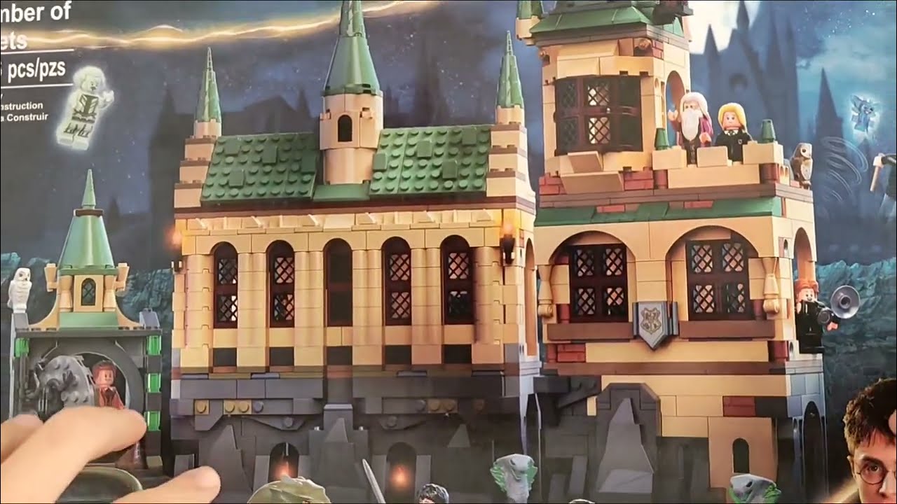 Конструктор Лего Гарри Поттер тайная комната Лего😱😏