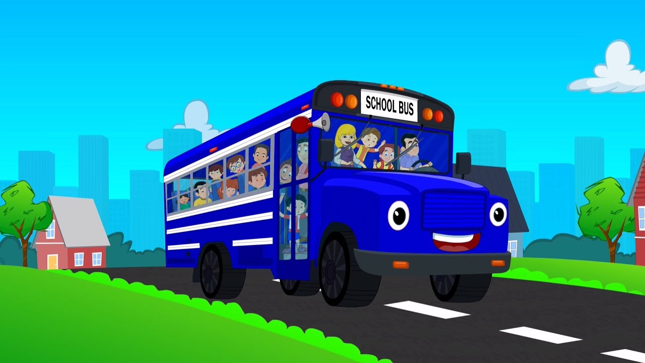 Rodas no ônibus | Rima para crianças | vídeo educativo | Kids Rhyme | Wheels on the Bus