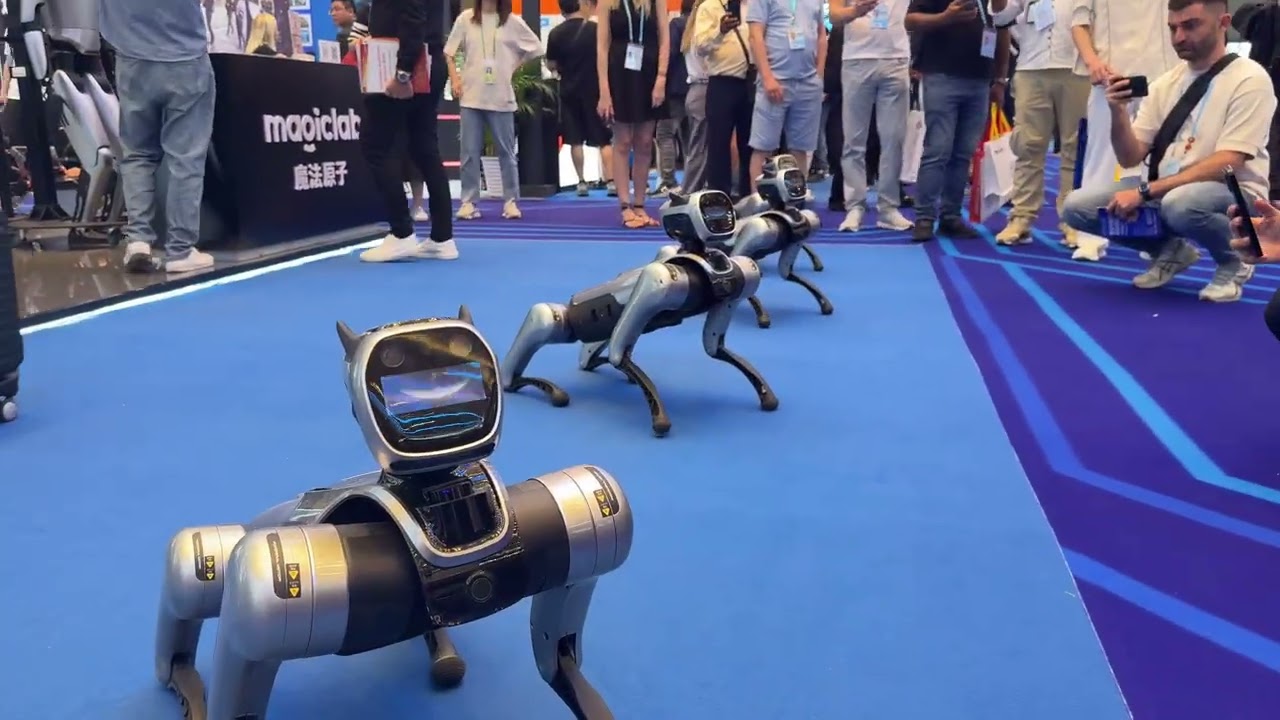 Robot Dog China Canton Fair 2025 #china #robot