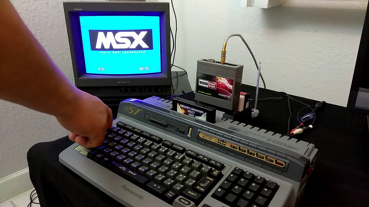 MSX TURBO R HXCSD MEGAFLASHROM MODULON MP3 MOONSOUND 180926