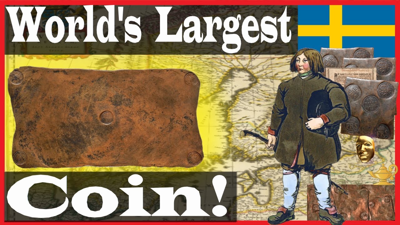 Dark Side History: The Swedish Giant Plate Coins! (17-19th Centuries!)