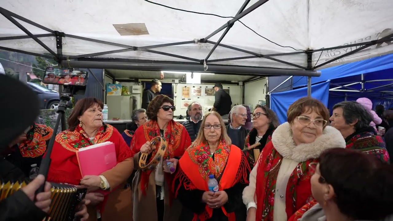 O NOSSO GRUPO DE CANTARES À CONCERTINA  NA FESTA EM HONRA DE S. BRÁS EM CARVOEIRO-VCT 8-2-2026.