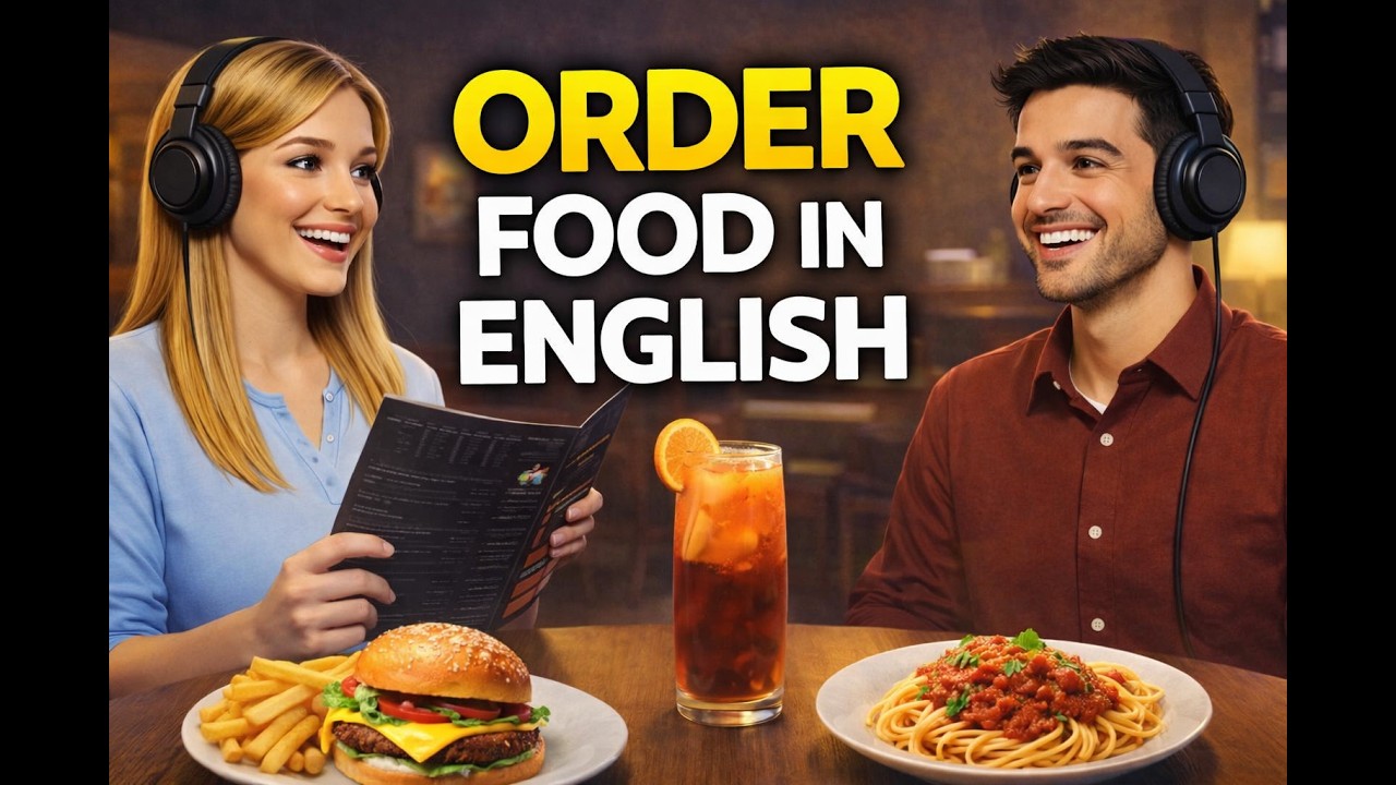 Learn English at a Restaurant | Easy English Conversation for Beginners