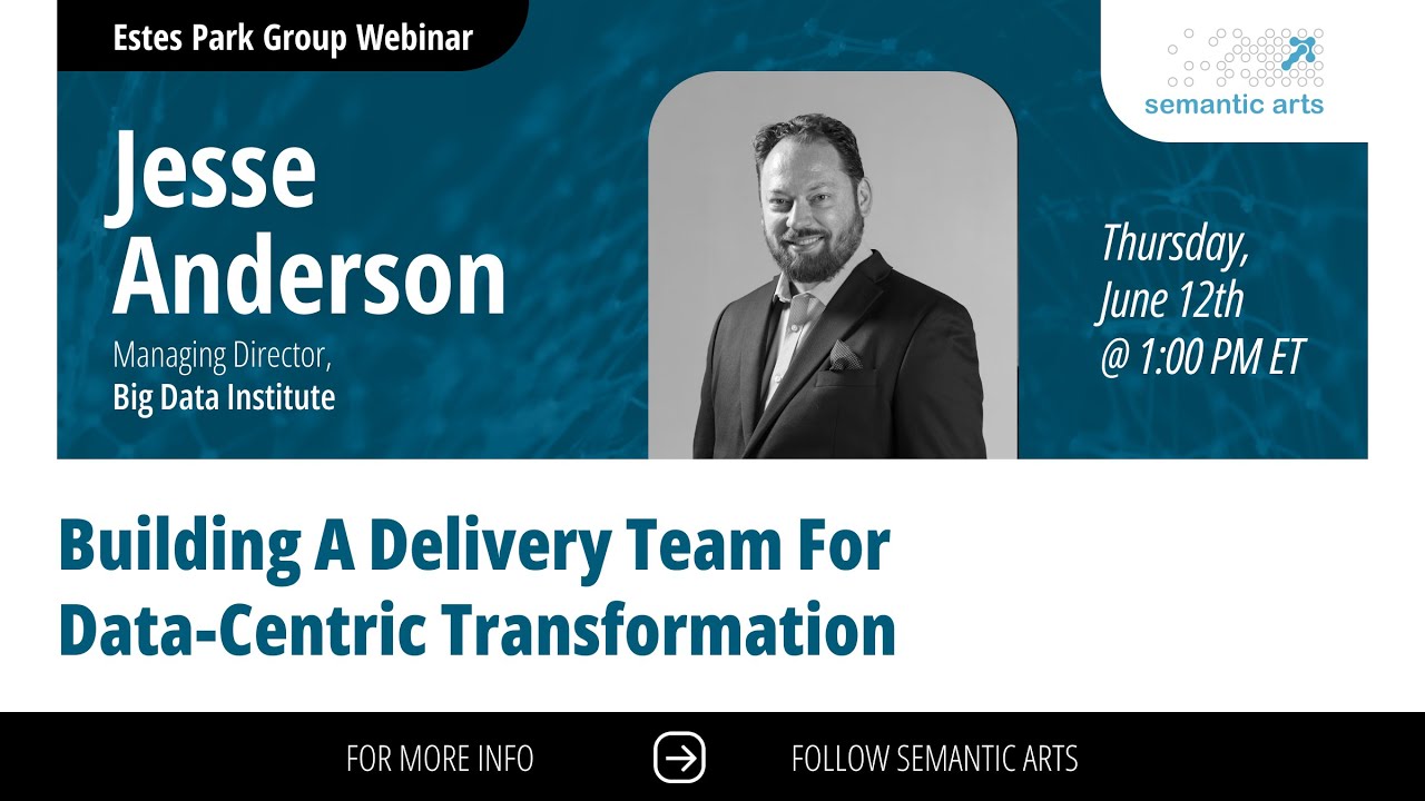 Building a Delivery Team for Data-Centric Transformation with Jesse Anderson