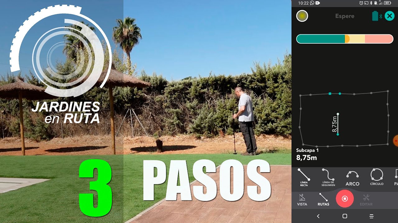 Así MIDO y DISEÑO un JARDÍN con MOASURE ONE [JARDINES en RUTA #16]
