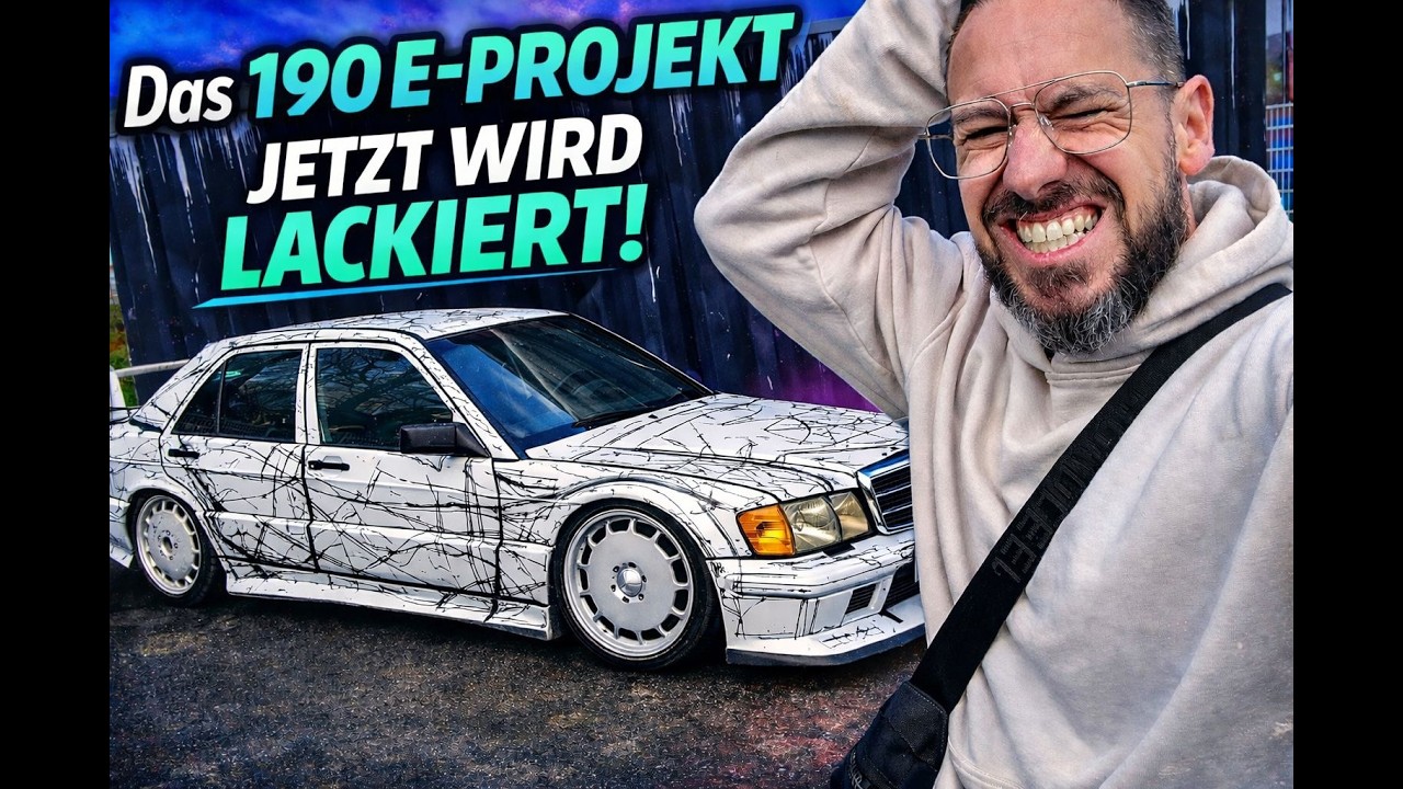Das 190E EVO2 Projekt...jetzt wird lackiert