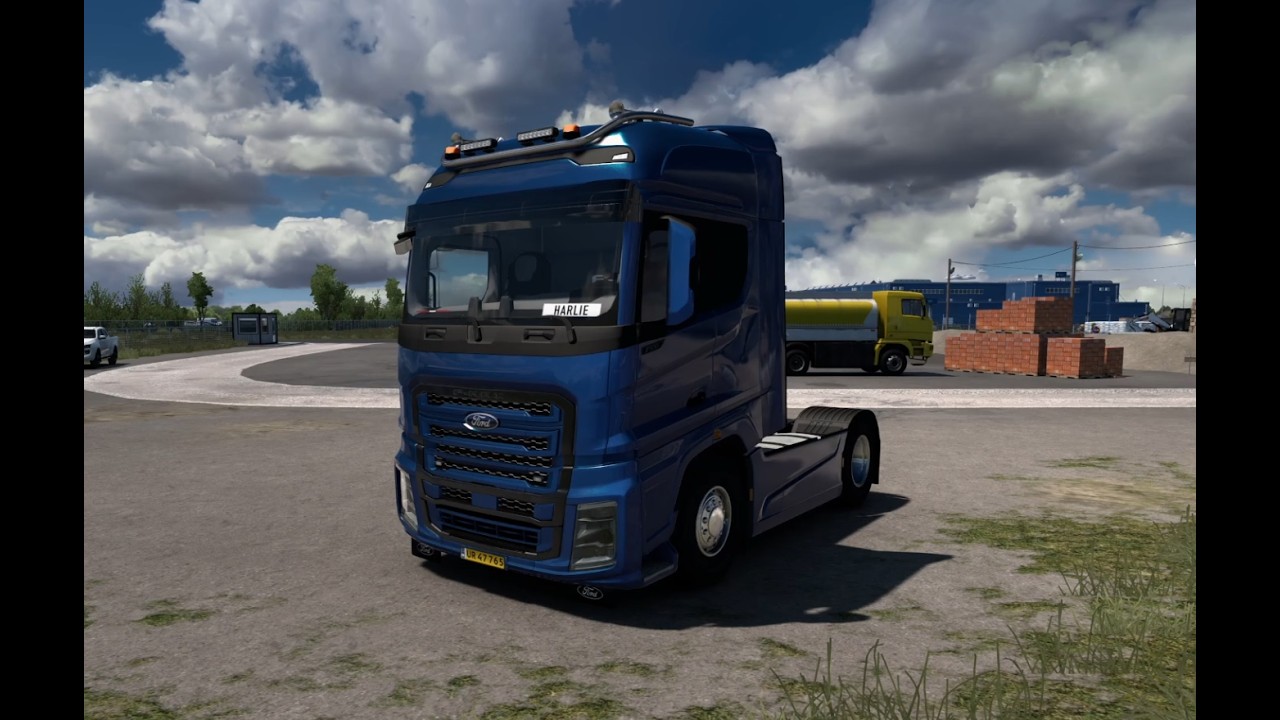 Ford F-Max Hauling Bobcat excavator from Rumania to Bulgaria ETS2 1.58