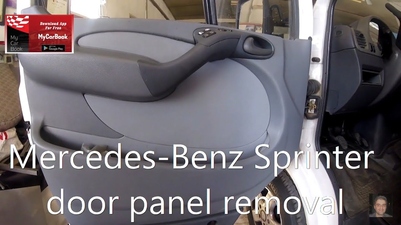 Mercedes-Benz Sprinter (1995–2006)    door panel removal