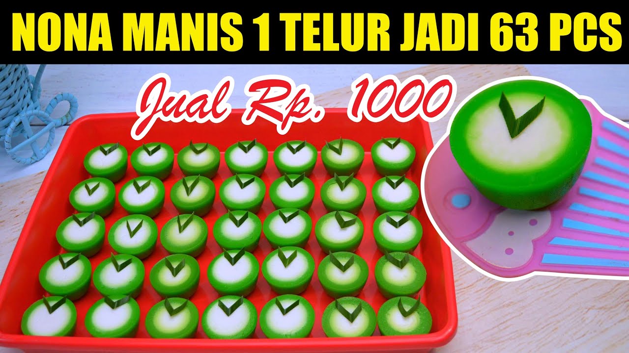 Nona Manis  Rp. 1000 | 1 Telur Jadi 63 Pcs