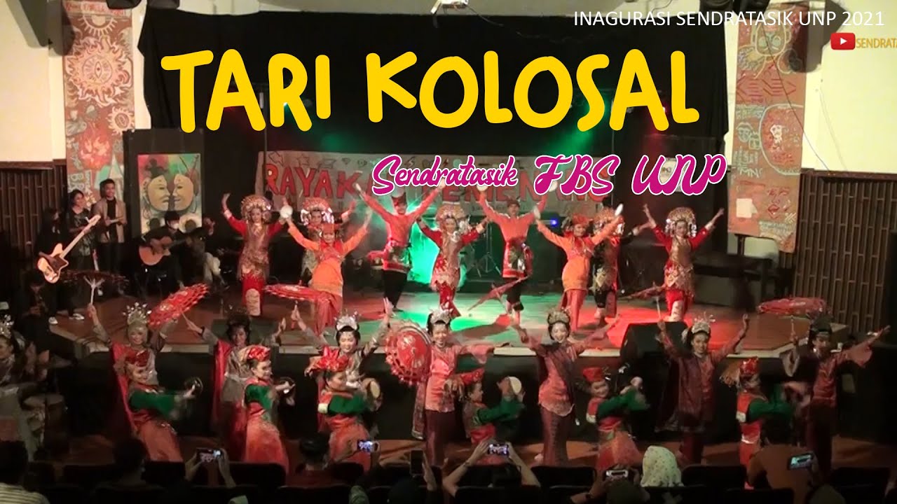TARI KOLOSAL SENDRATASIK AK.2020 👨‍🎓👩‍🎓 INAUGURASI SENDRATASIK 2021