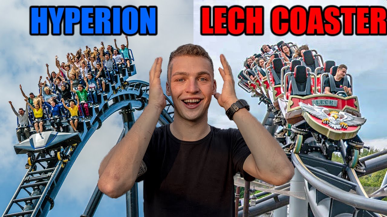 🎢Hyperion vs Lech Coaster | Wielkie porównanie kolejek Energylandia vs Legendia!
