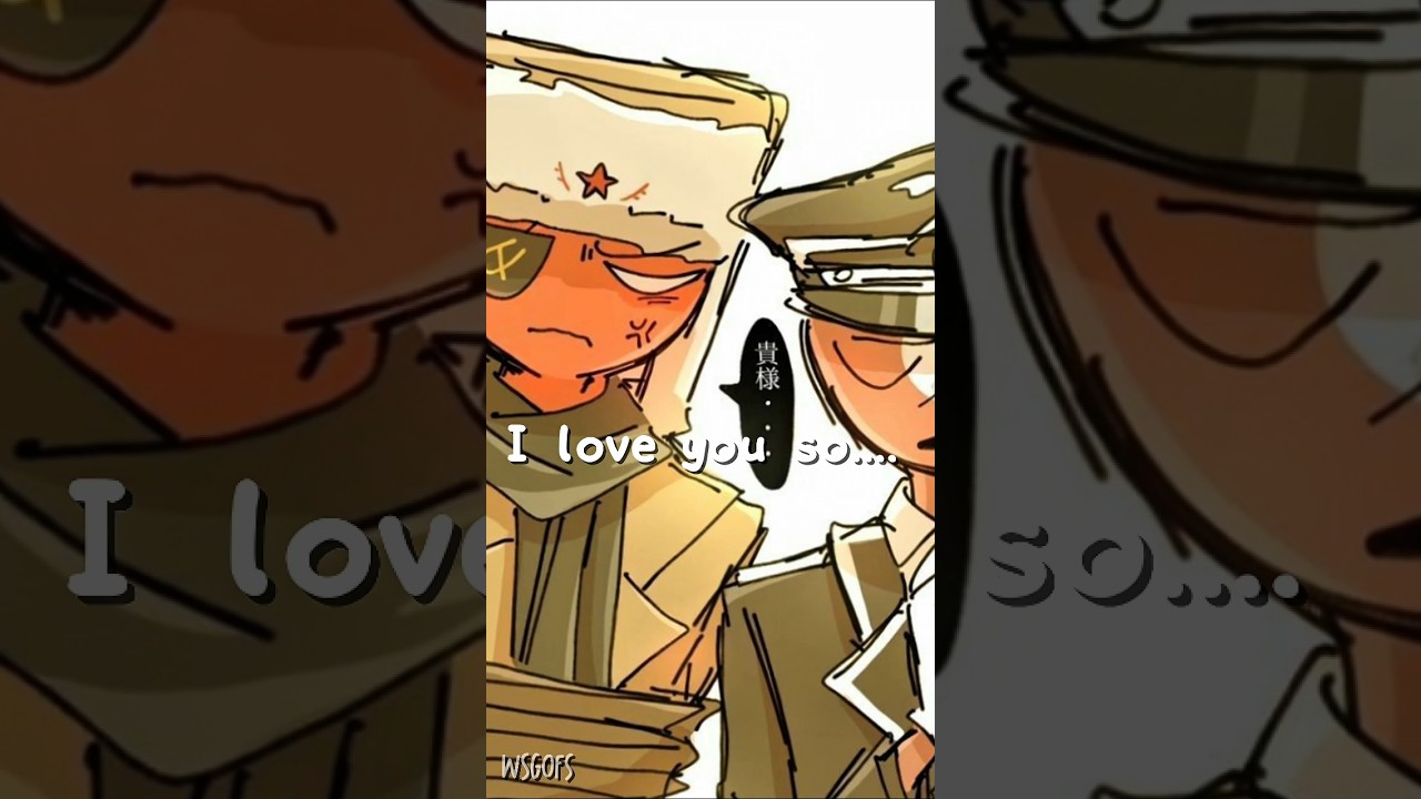 USSR X Re!ch(I don't ship them but) #countryhumans #ussr #germany #fypシ #edit #foryou