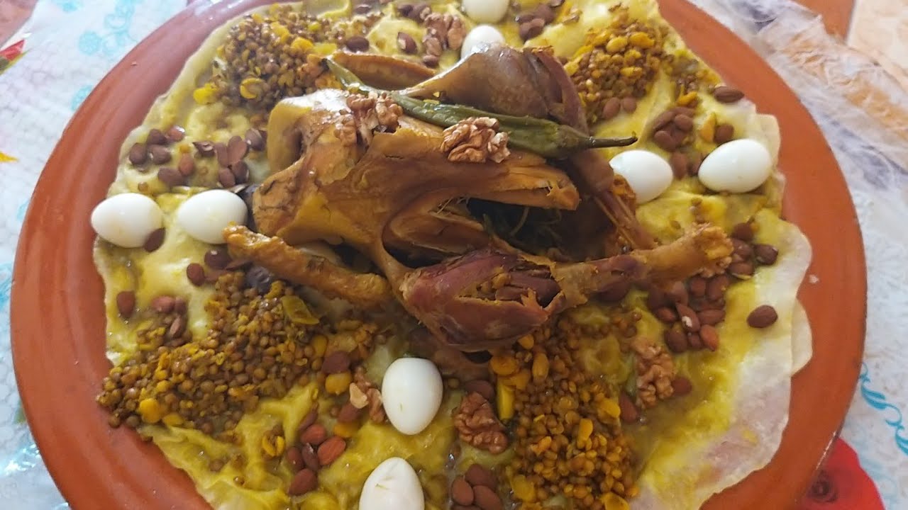رفيسة بالدجاج البلدي