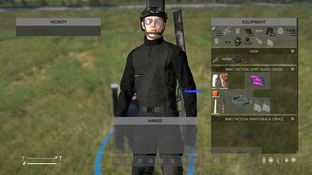 ESP on Move Object while in Inventory screen