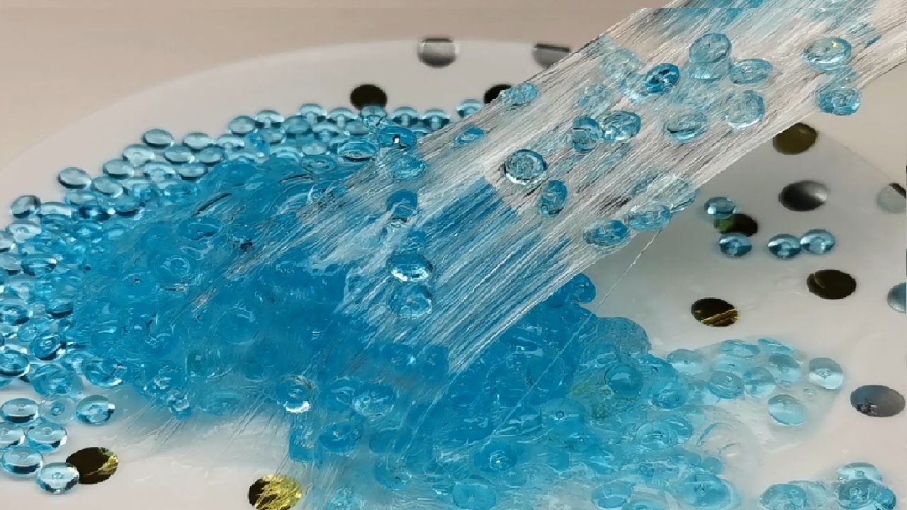 Blue Ocean SLIME -  Most Satisfying Slime ASMR