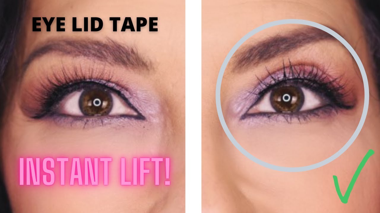 Take Ten Years Off With Eyelid Tape For Mature, Hooded, Droopy, Eyes
