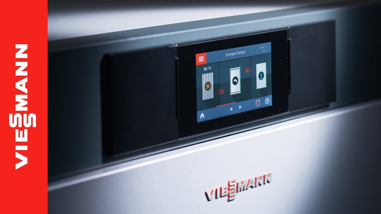Touch screen interface with Vitotronic GW6B, MW2C controls
