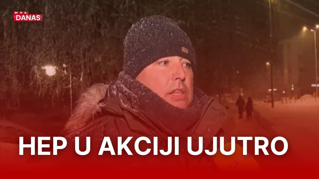 Metar snijega palo u dijelu Hrvatske, oko 500 Ličana bez struje | RTL Danas