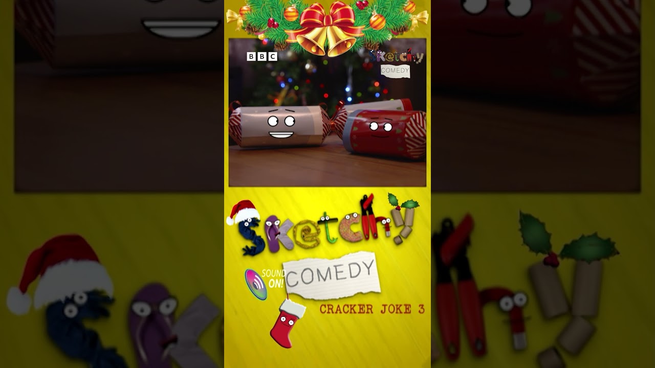 Christmas Cracker Jokes | Sketchy Comedy | CBBC