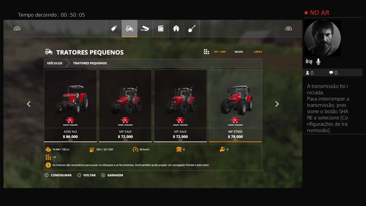 Farme simulator 19 come&ccedil;ando com 1 dolar